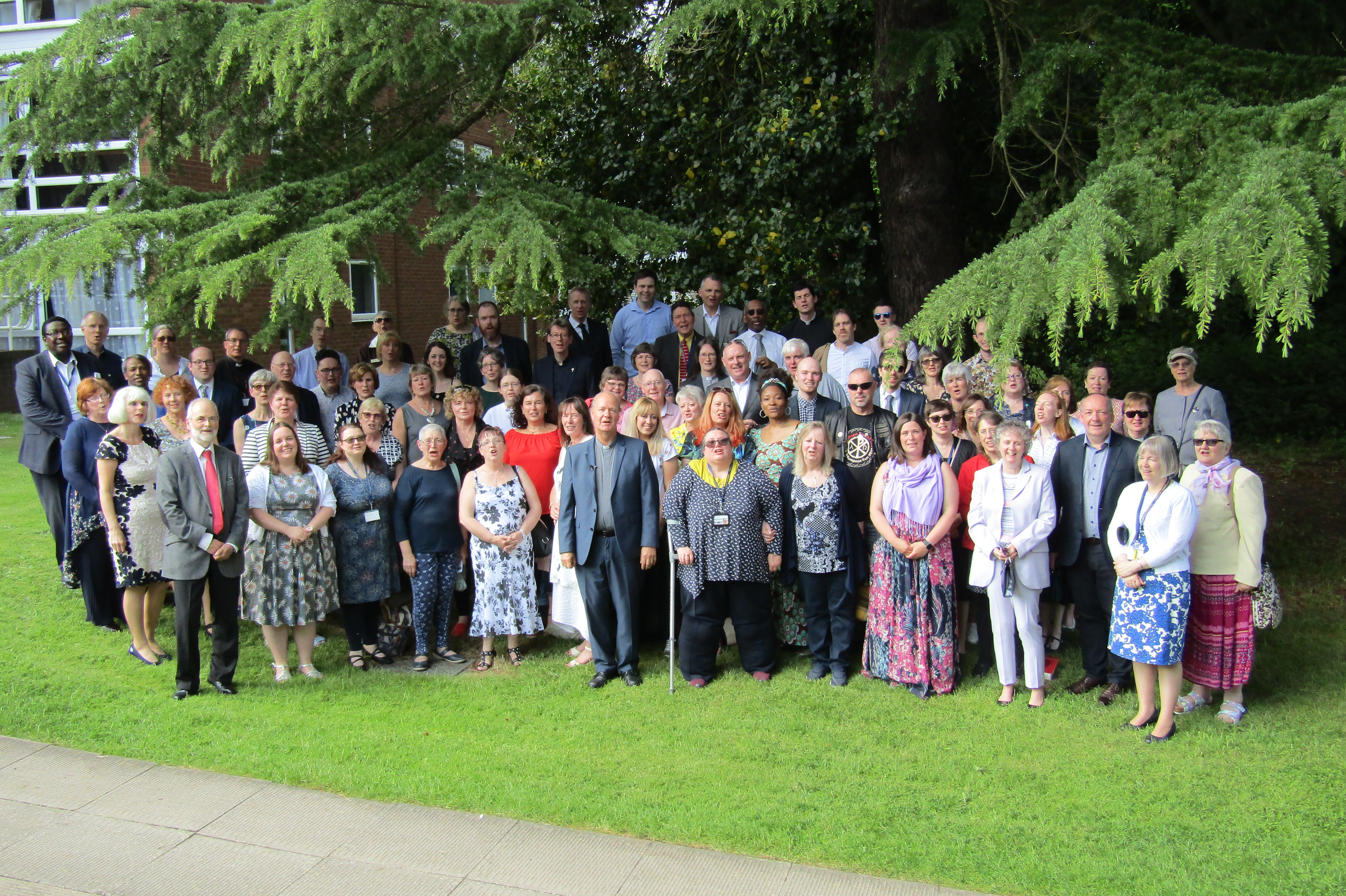Attachment Photo 2; All 2017 leavers and staff.JPG