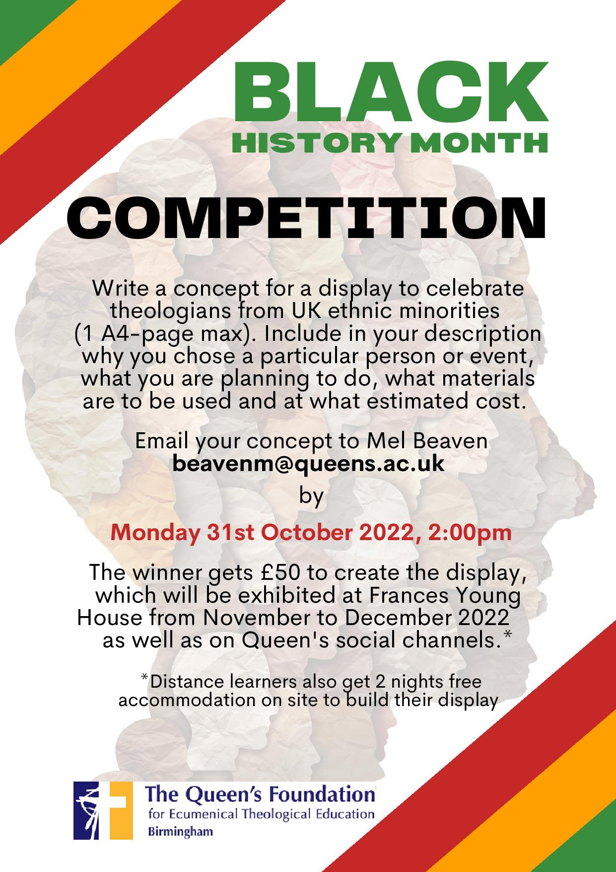 BHM Competition Poster